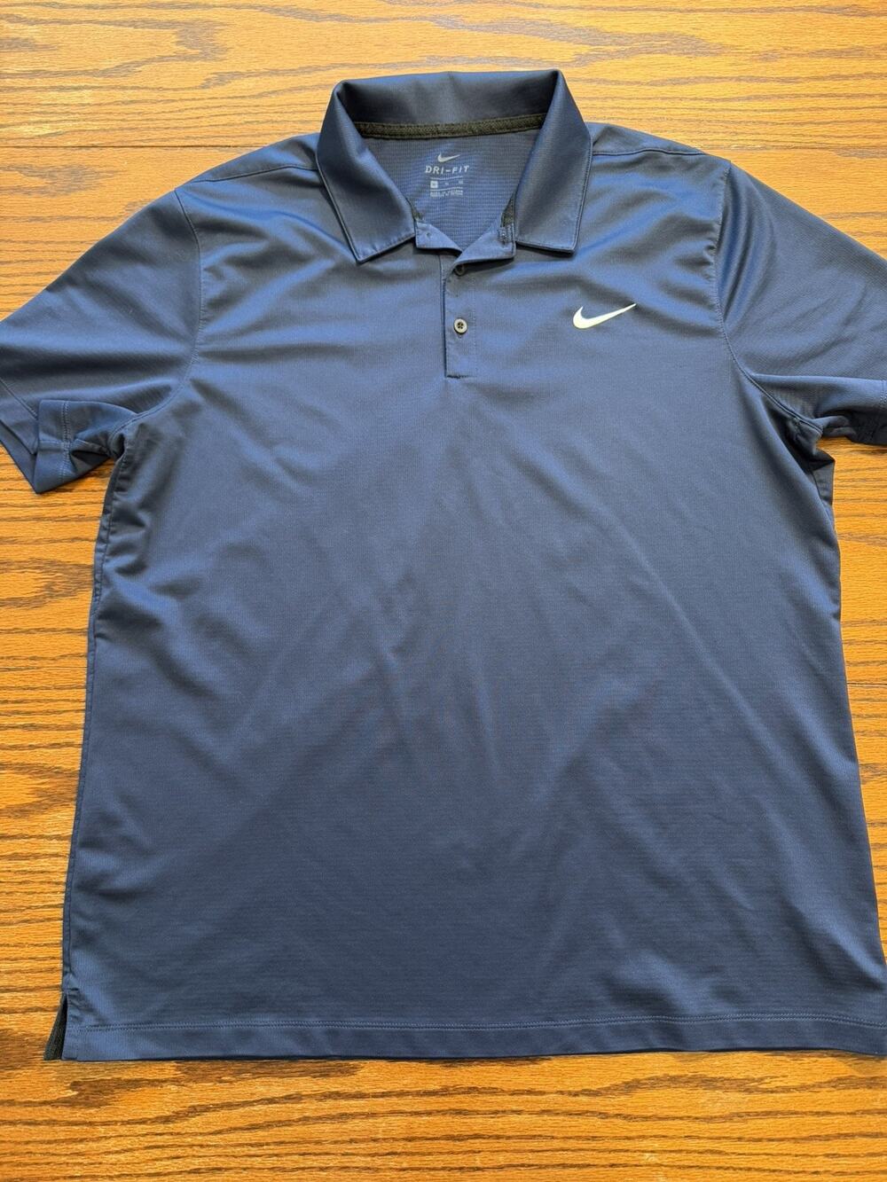 Mens Nike Golf Dri-Fit Blue Golf Polo Size XLarge
